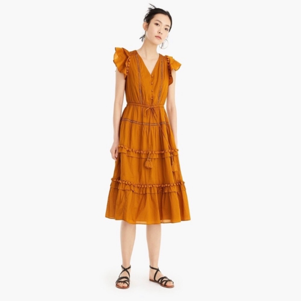JCrew Pom Pom dress!